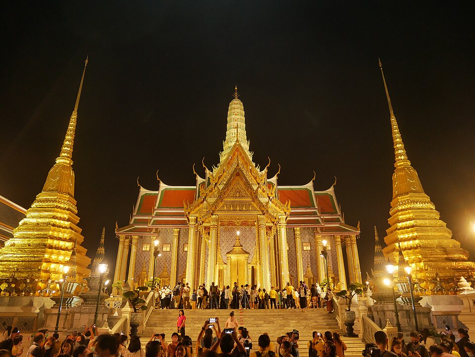 A photograph of Wat Phra Kaew