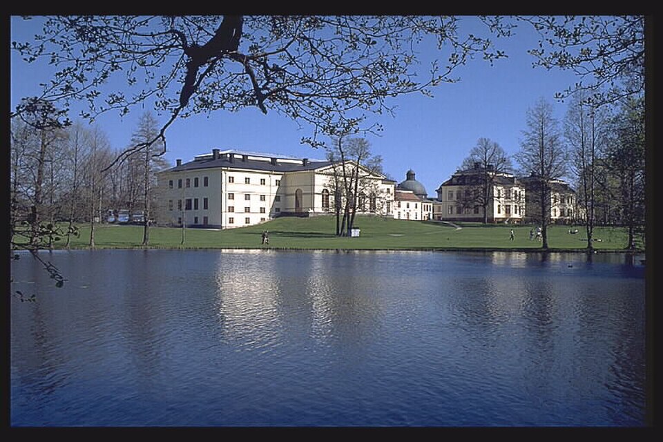 A photograph of Drottningholm Palace Theatre