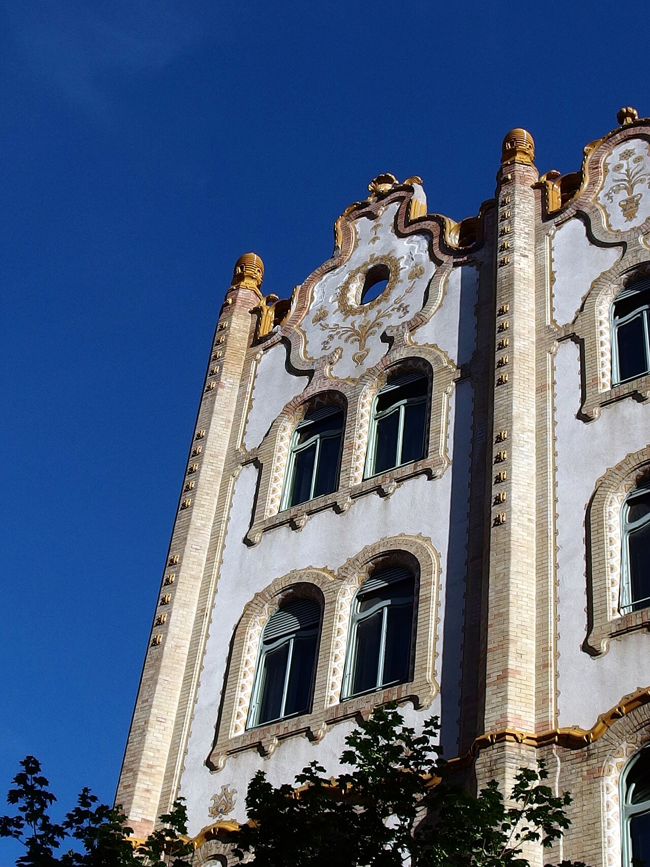 Former building of Postal Savings Bank Budapest fotoğrafı