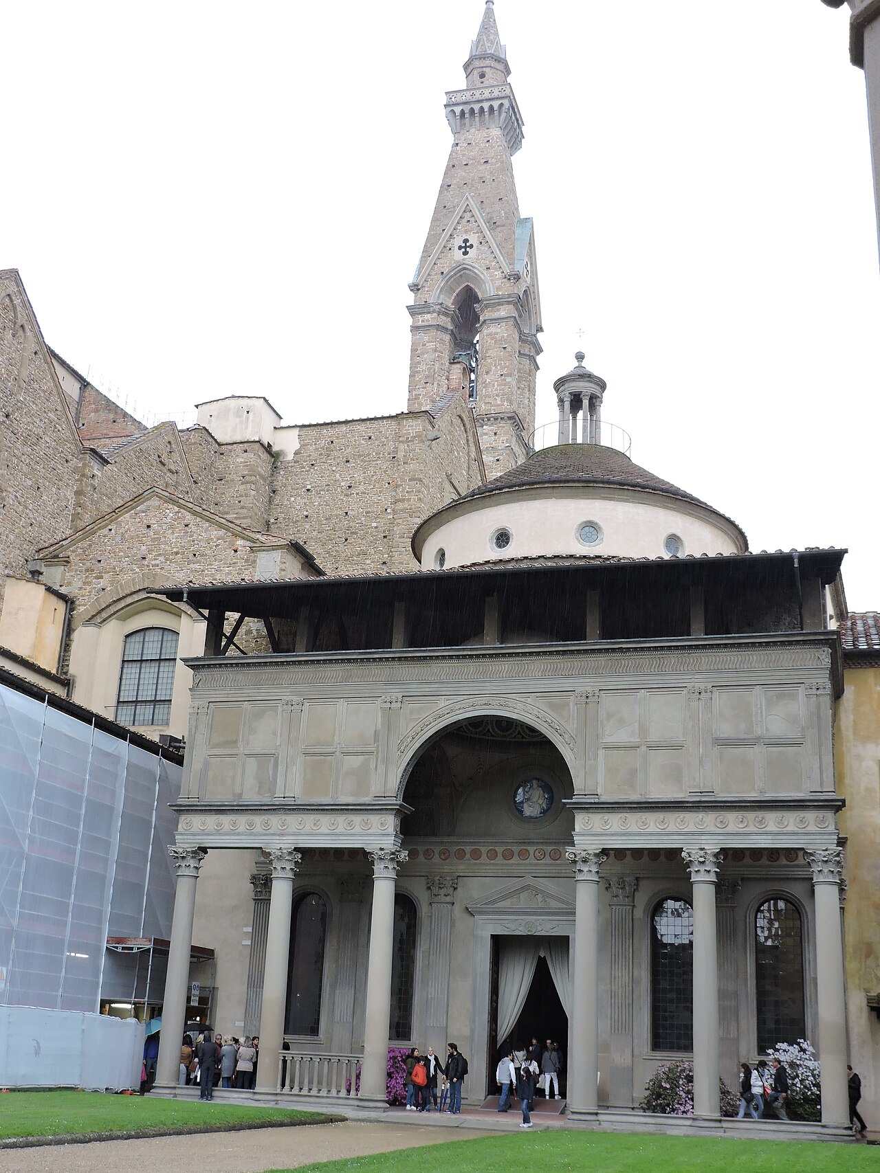 Una fotografia di Pazzi Chapel