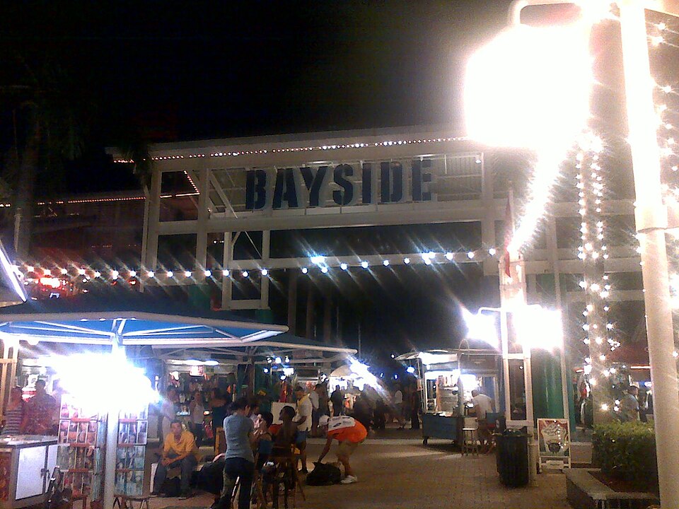 A photograph of Bayside Marketplace