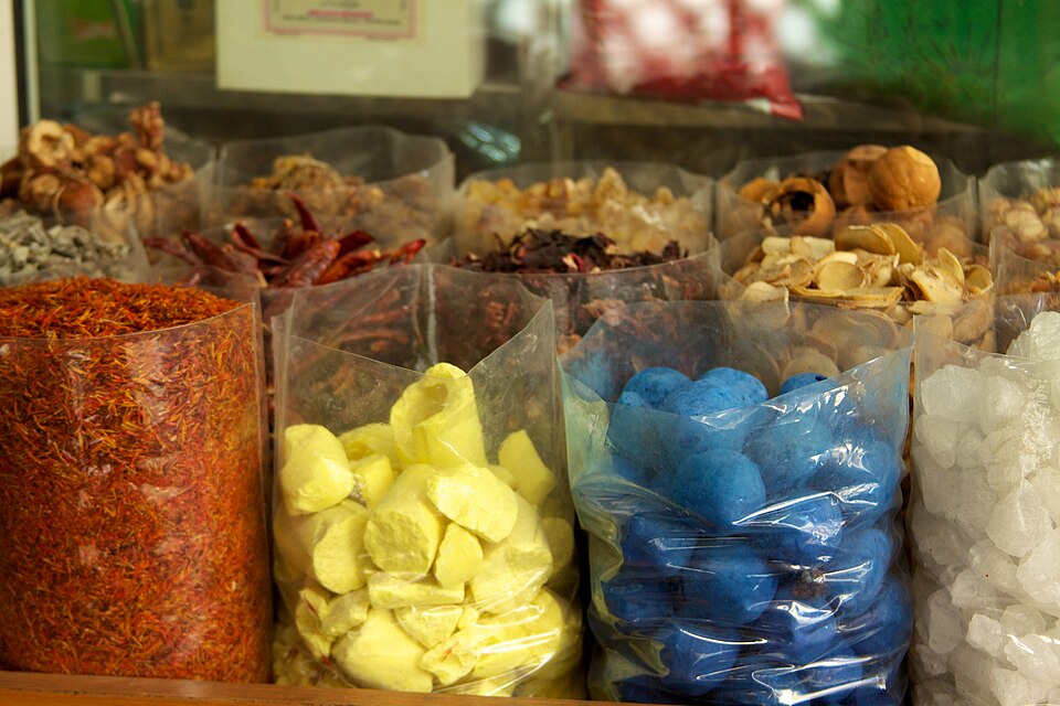 A photograph of Dubai Spice Souq
