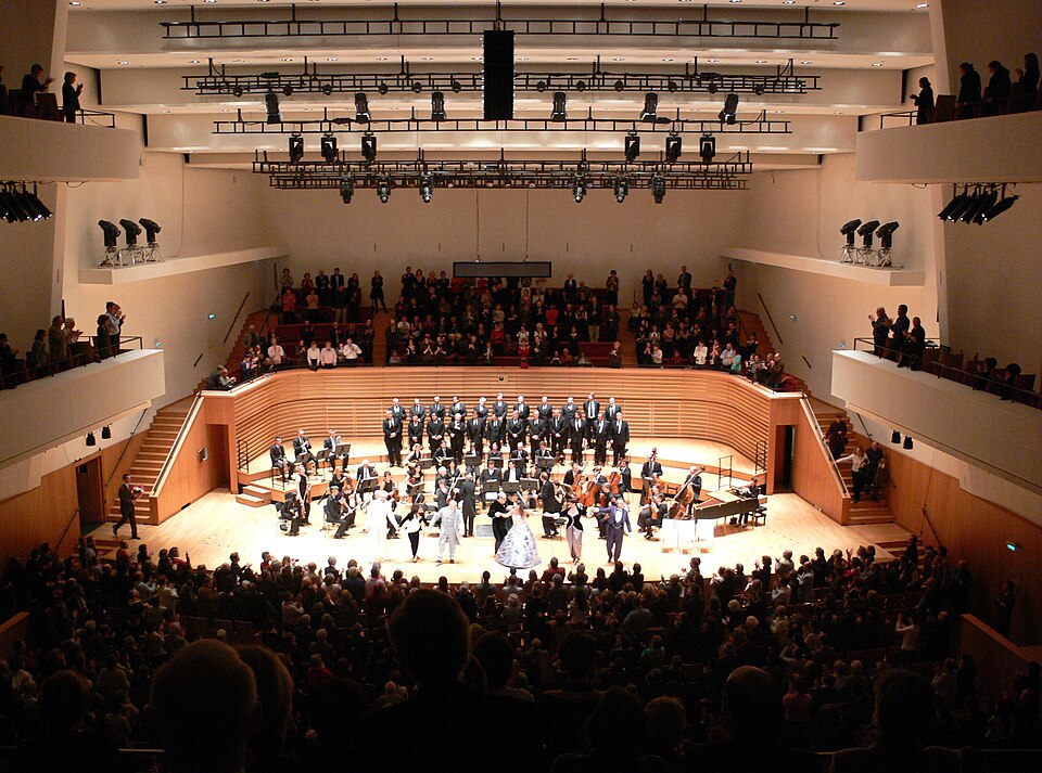 A photograph of Salle Pleyel