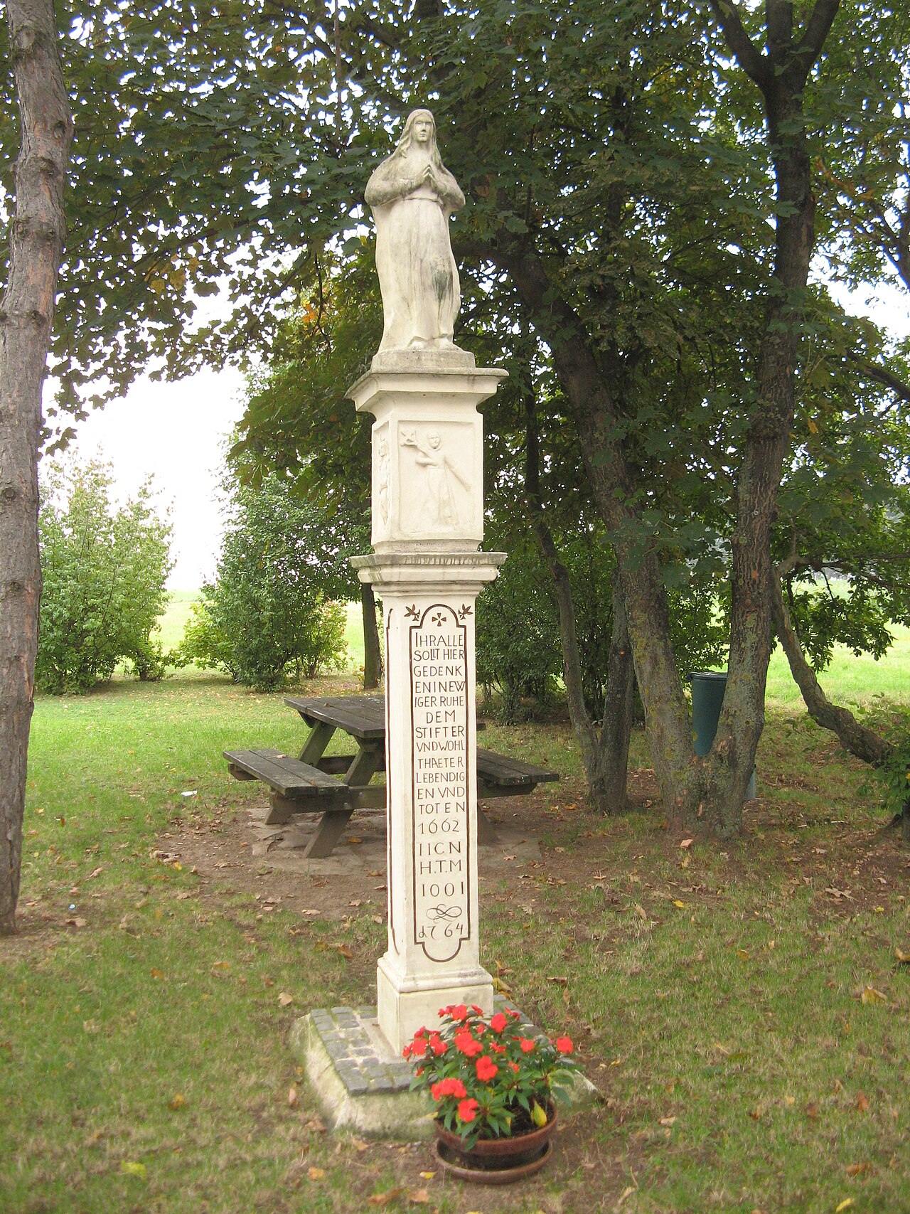 Immaculata-Bildsäule