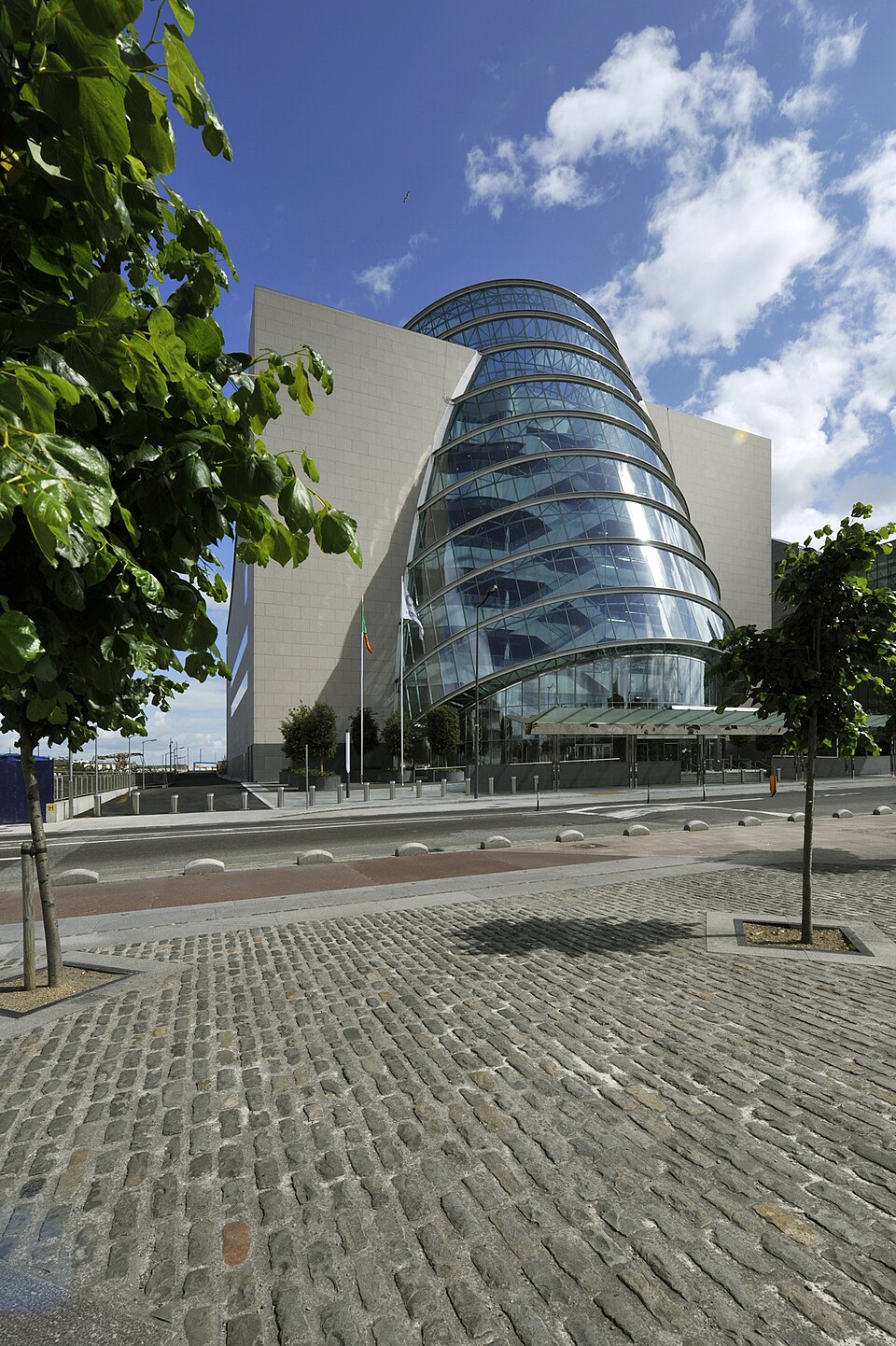 A photograph of Convention Centre Dublin