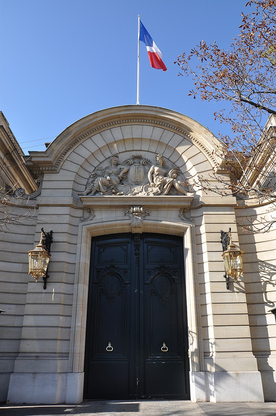 A photograph of Hôtel de Marigny
