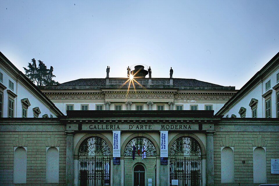 A photograph of Galleria d'arte moderna di Milano