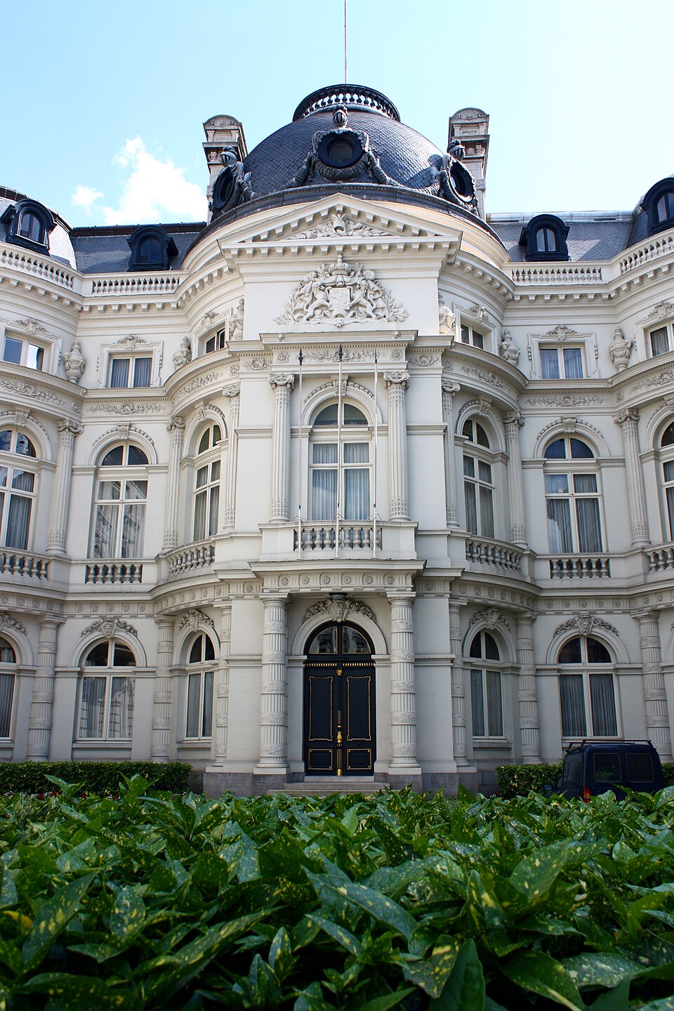 A photograph of Palace of the Count of Flanders