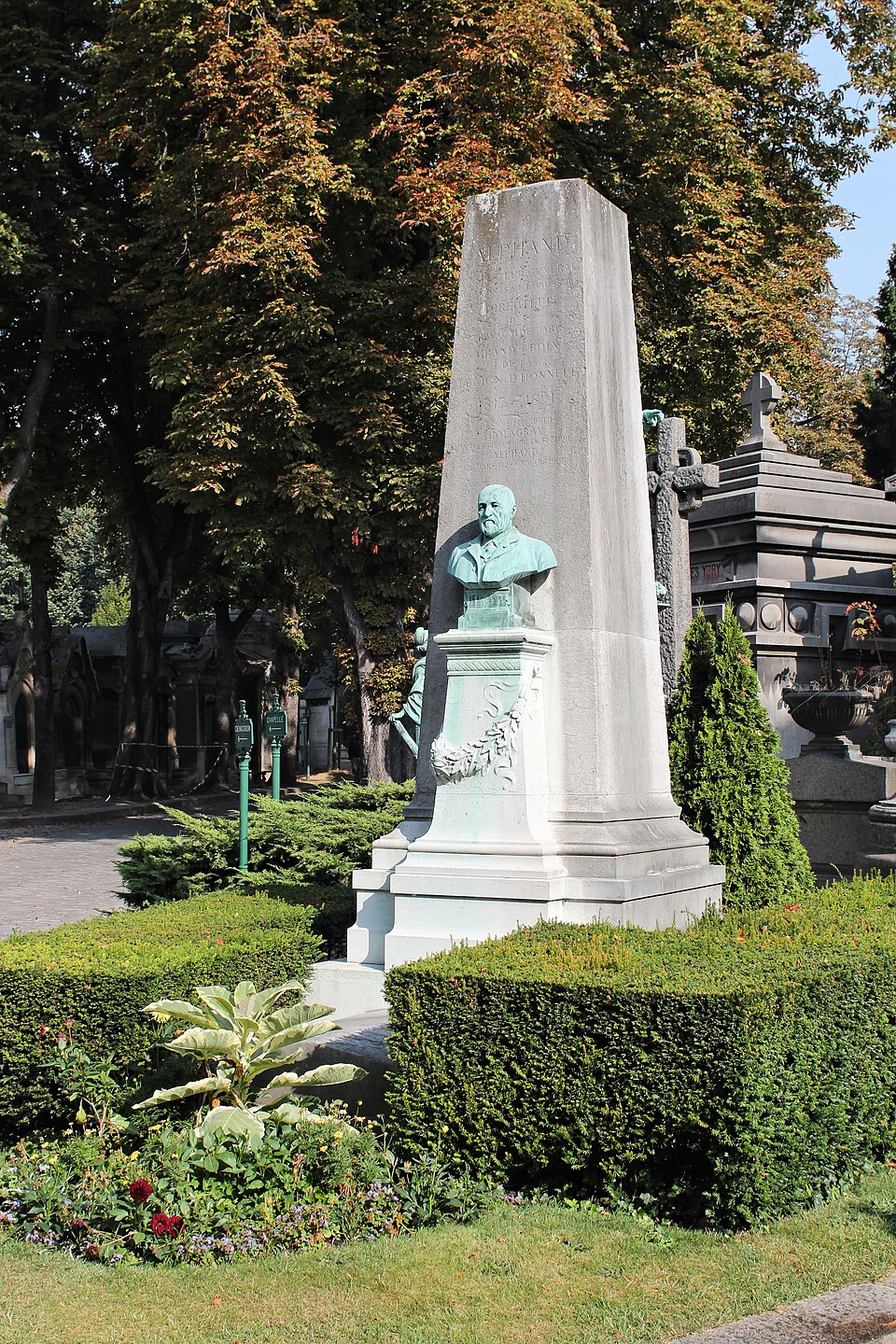 A photograph of Grave of Jean-Charles Alphand