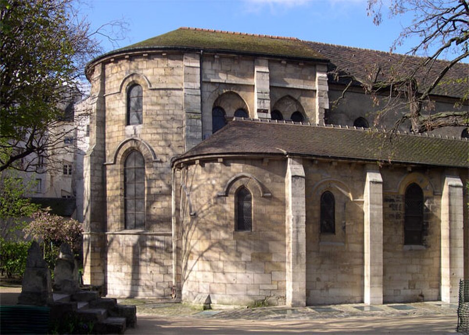 A photograph of Saint-Julien-le-Pauvre