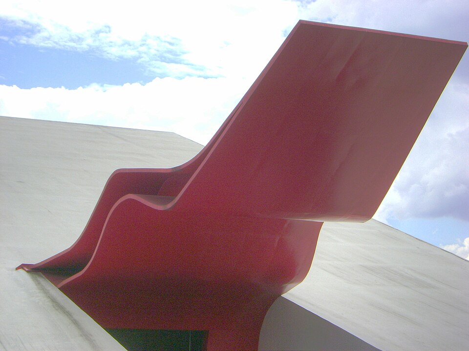 A photograph of Ibirapuera Auditorium