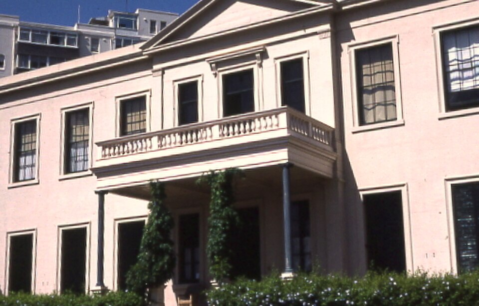 A photograph of Elizabeth Bay House