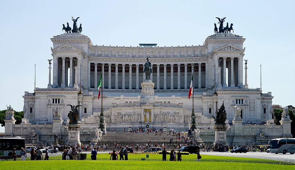 A photograph of Altare della Patria