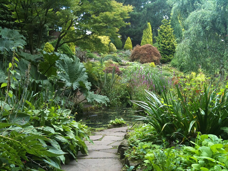 A photograph of Fletcher Moss Botanical Garden