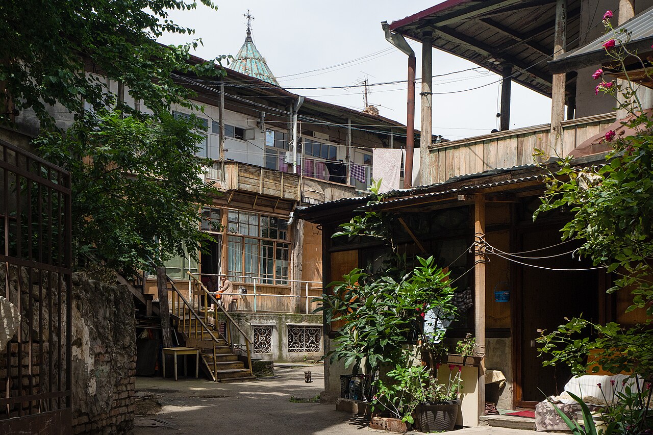 A photograph of Old Tbilisi