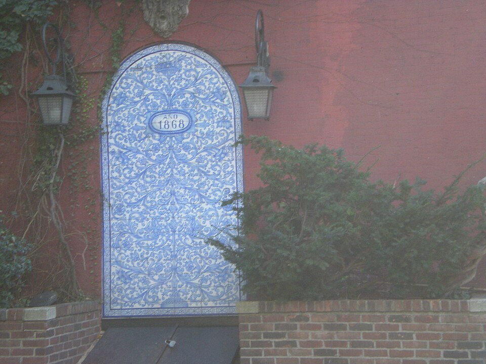 A photograph of Greenwich Village