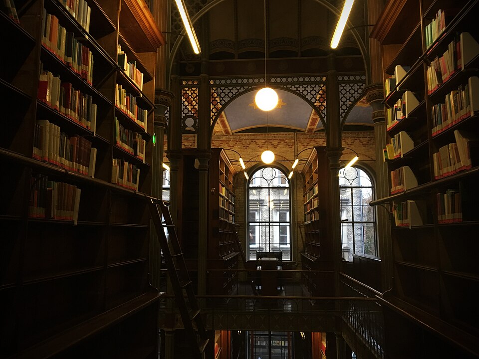 A photograph of Copenhagen University Library