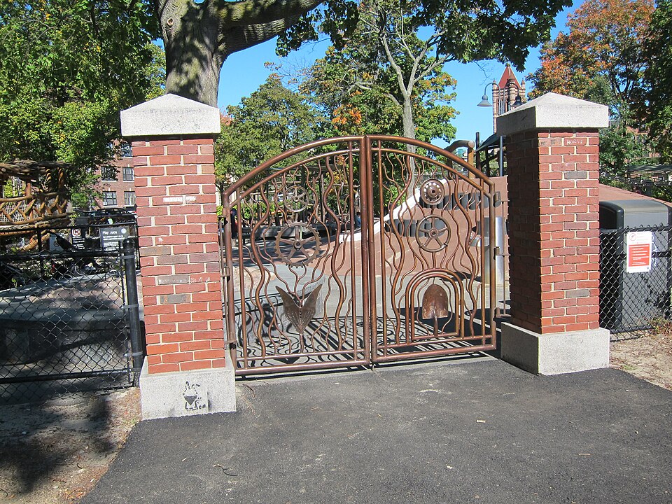 A photograph of Cambridge Common