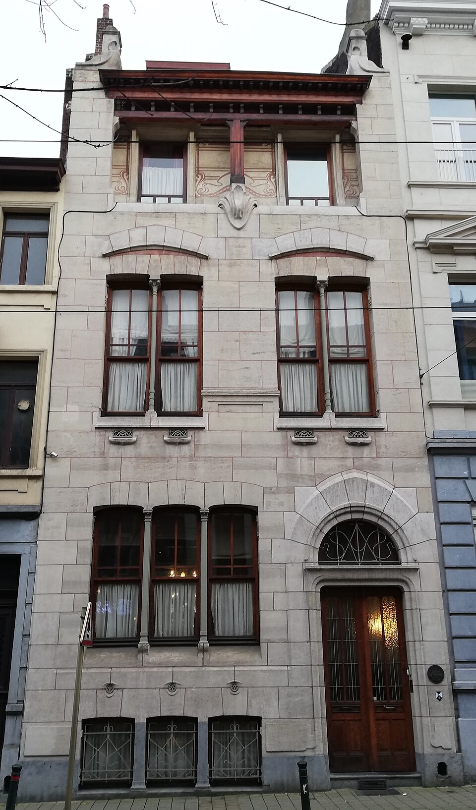 A photograph of Autrique House