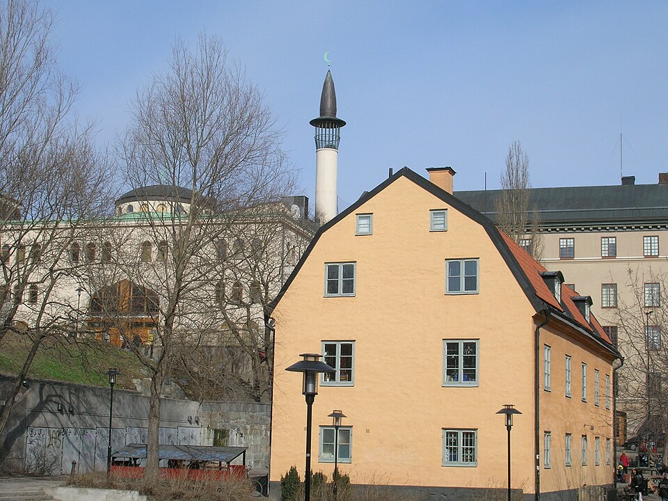 A photograph of Stockholm Mosque