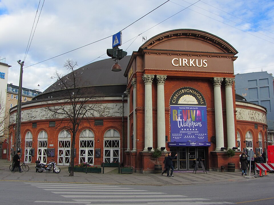 A photograph of Circus Building