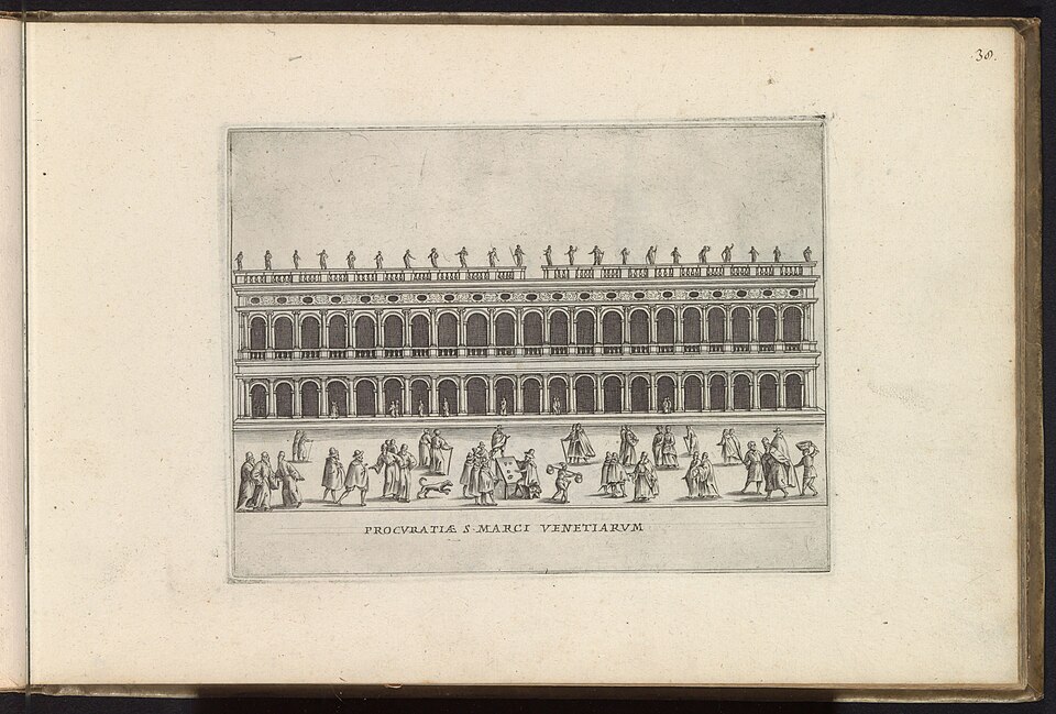 A photograph of Biblioteca Nazionale Marciana
