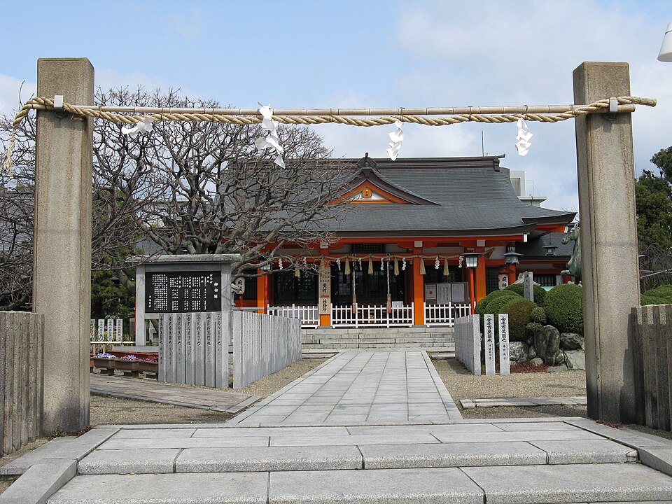 A photograph of Nakajima-so Shrine