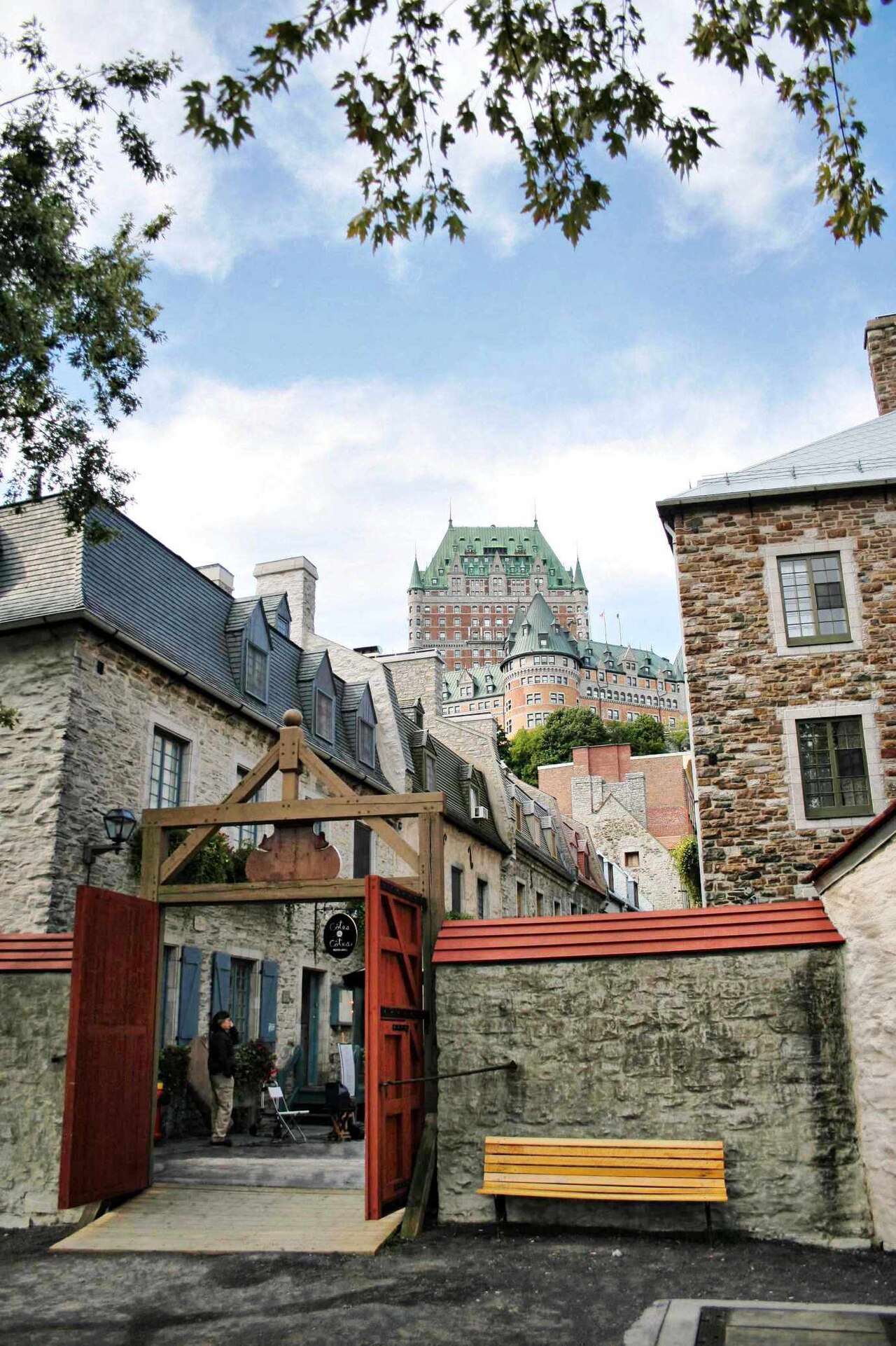 Ein Foto von Vieux-Québec