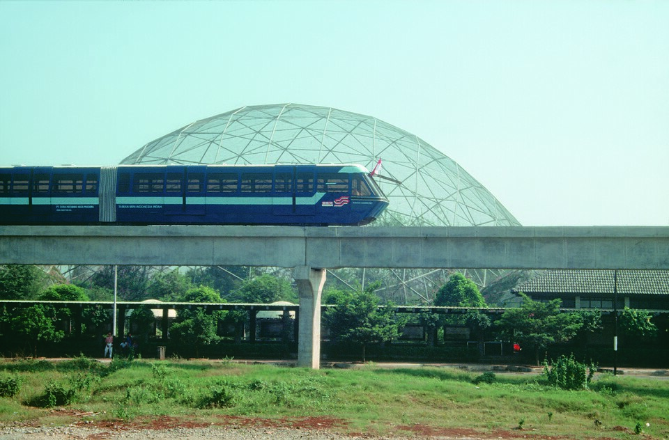 A photograph of Taman Mini Indonesia Indah