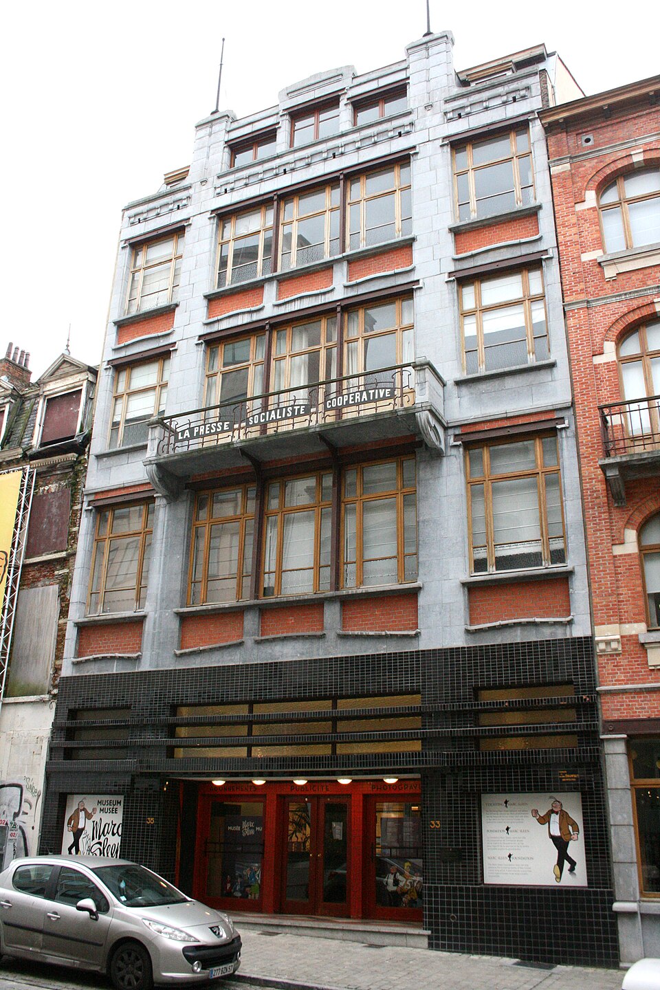 A photograph of Marc Sleen Museum
