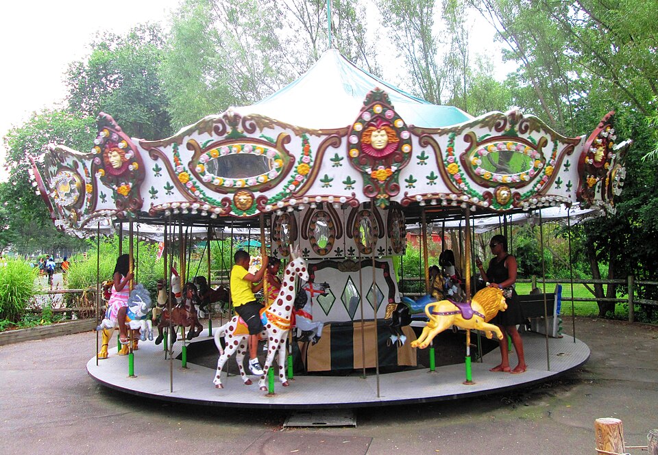 A photograph of Franklin Park Zoo