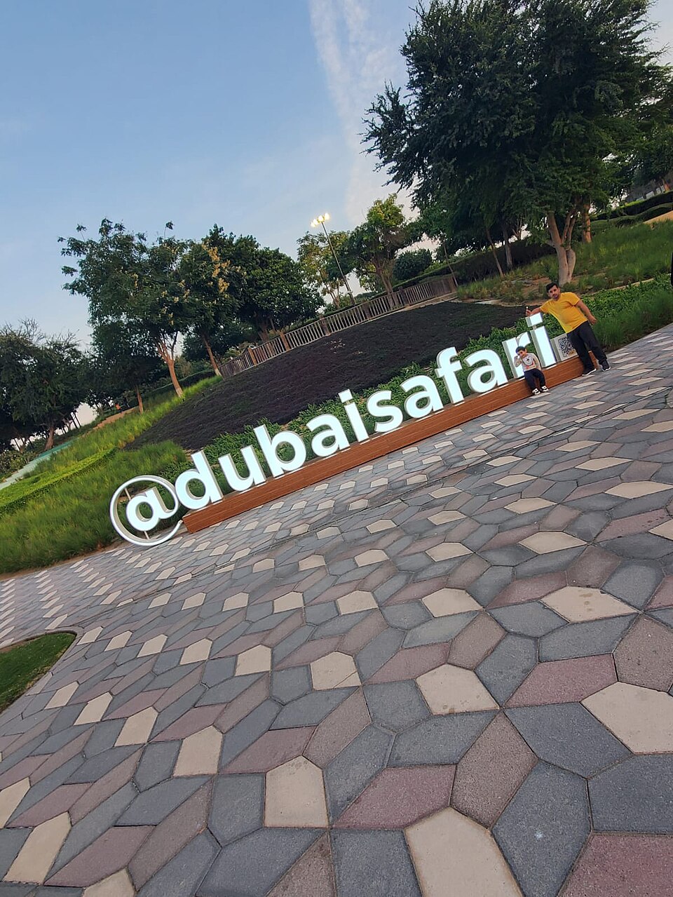 A photograph of Dubai Safari Park