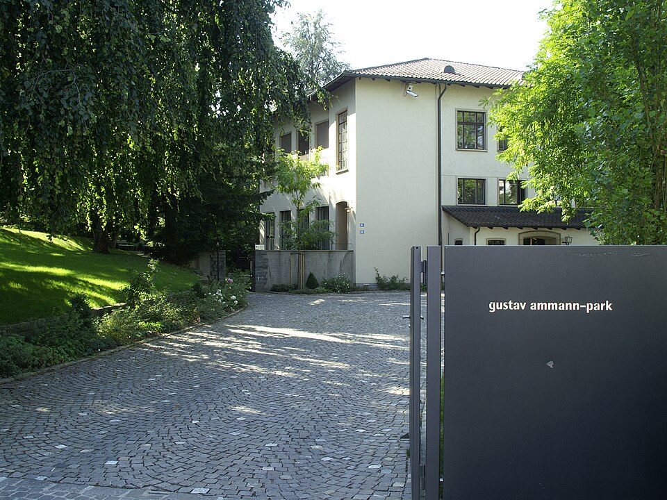 A photograph of Gustav-Ammann-Park