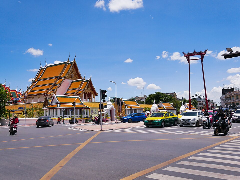 A photograph of Wat Suthat