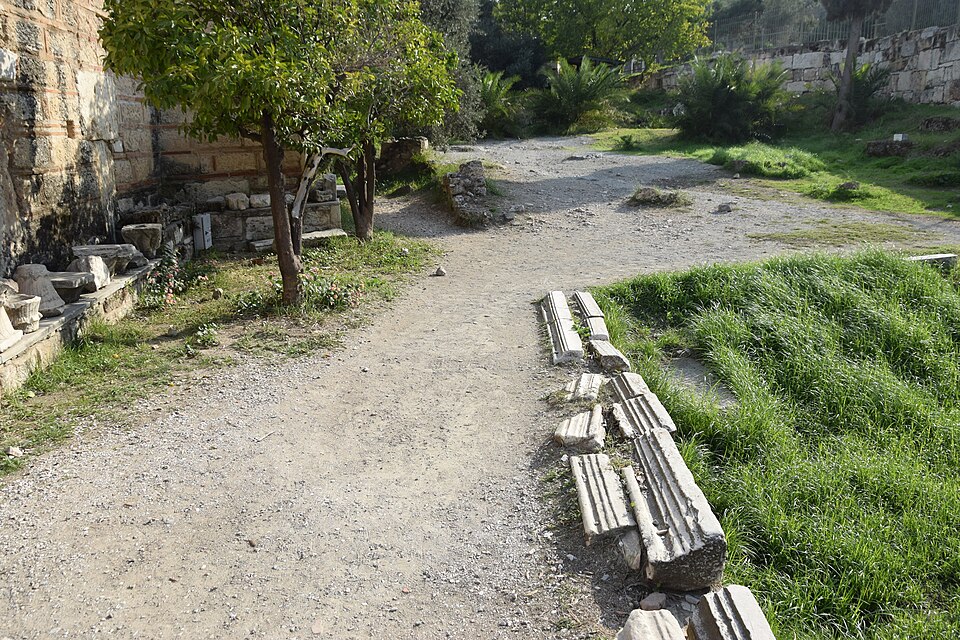 A photograph of Ancient Agora of Athens