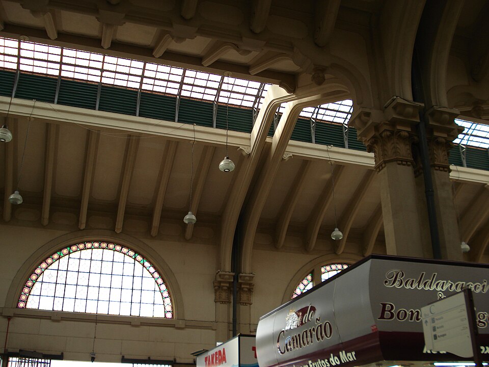 A photograph of Municipal Market of São Paulo