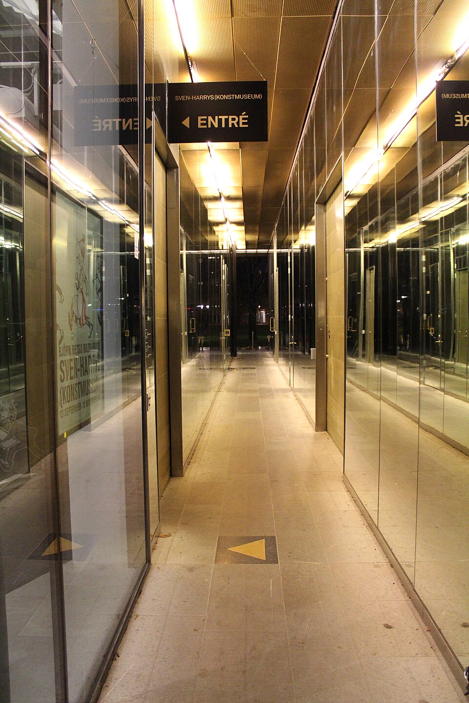 A photograph of Sven-Harry's Art Museum