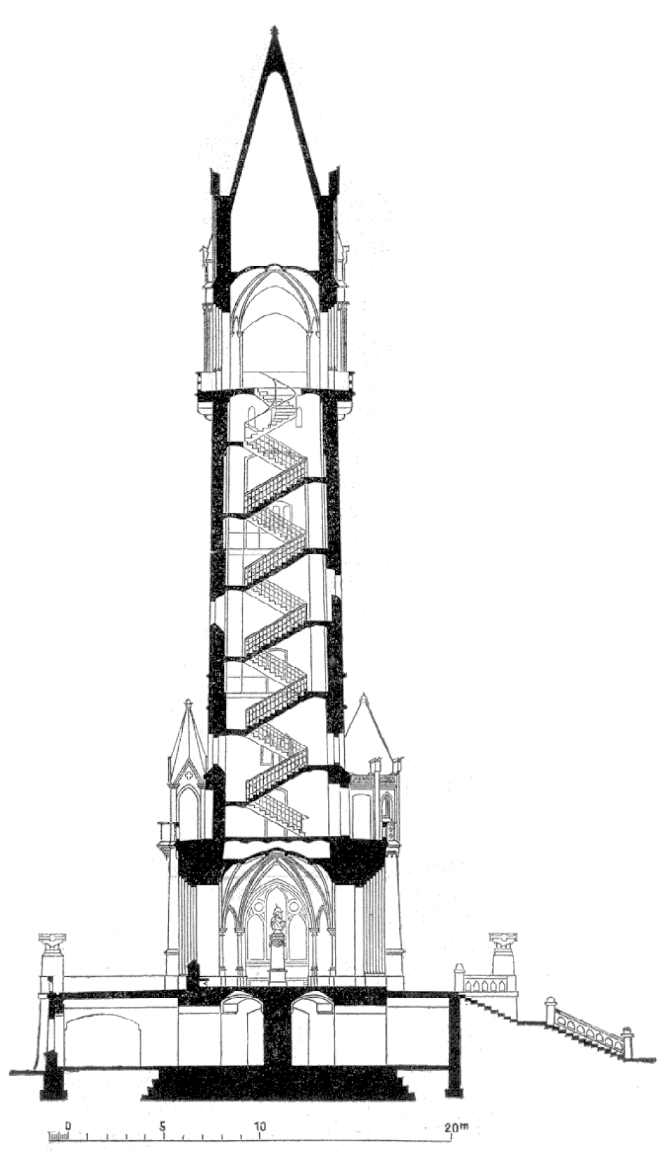 A photograph of Grunewald Tower