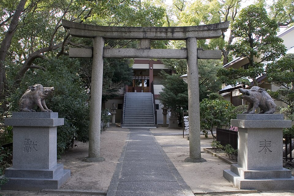 A photograph of Okata Shrine