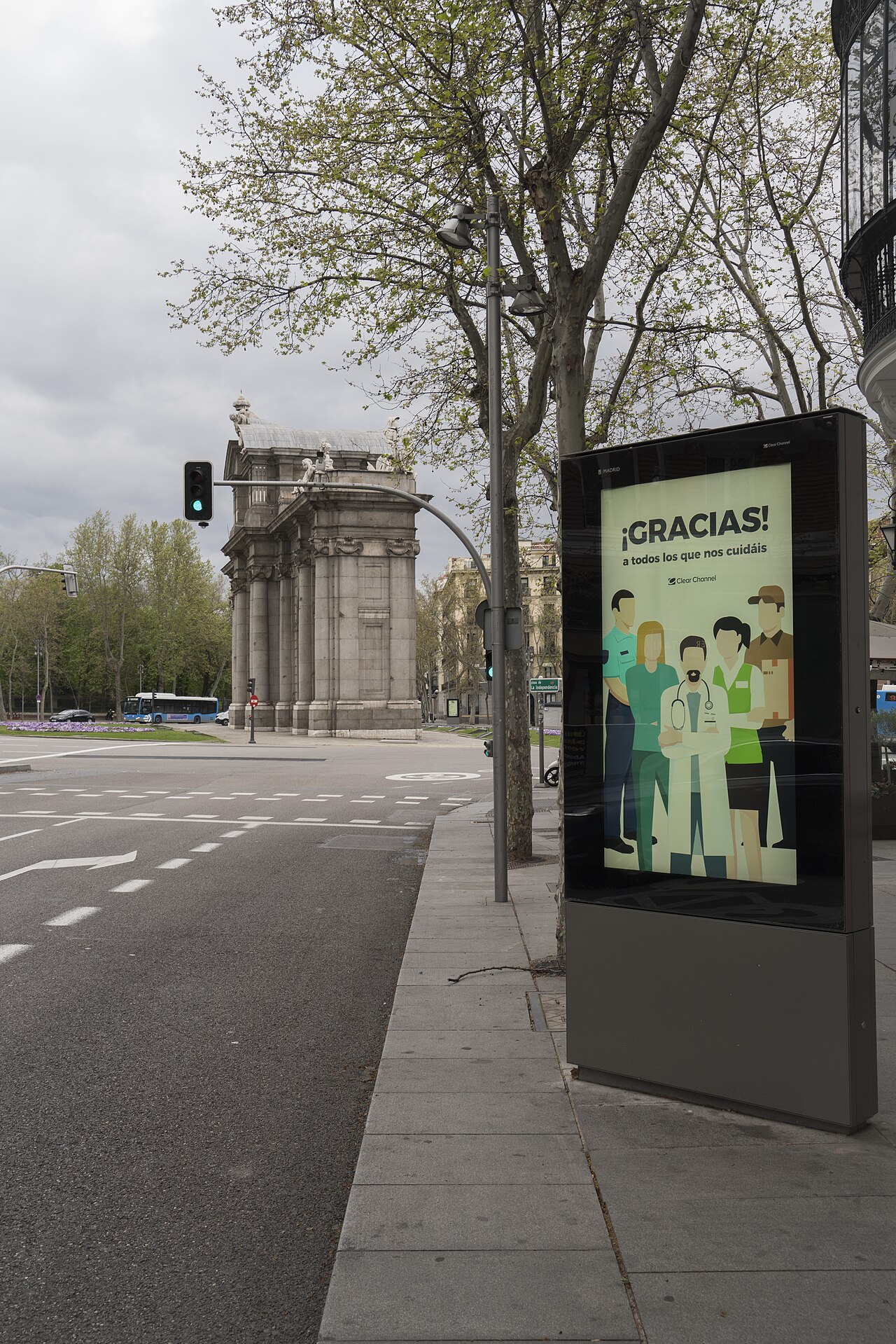 Una fotografia di Puerta de Alcalá