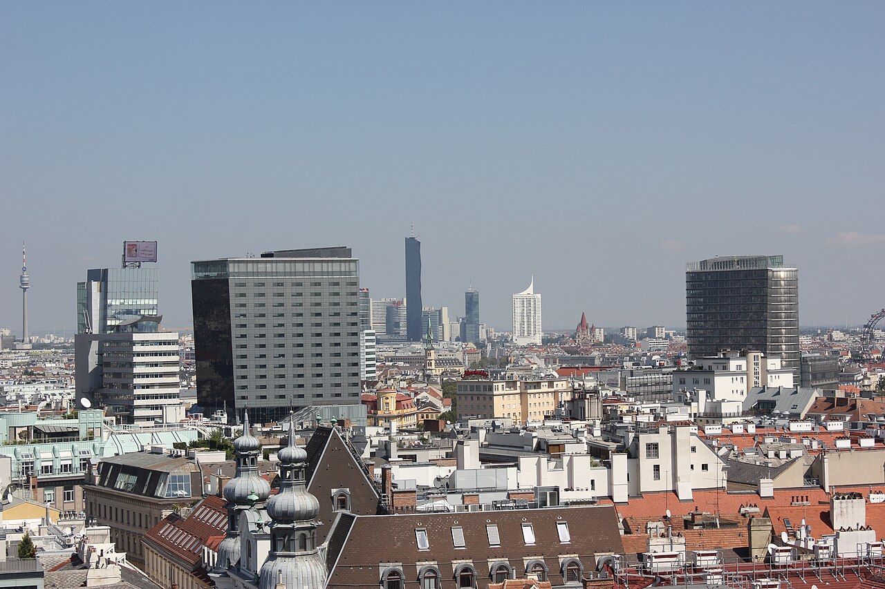 A photograph of Vienna
