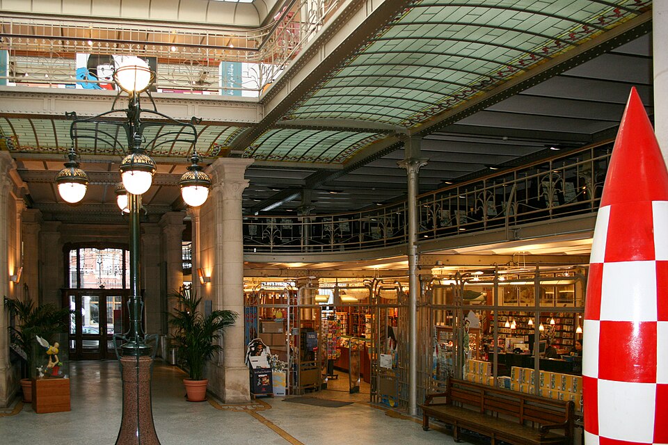 A photograph of Belgian Comic Strip Center
