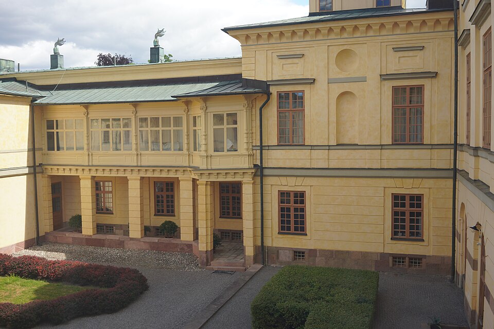 A photograph of Drottningholm Palace