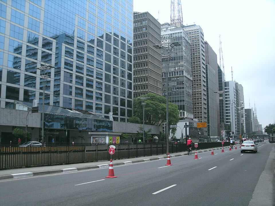 A photograph of Paulista Mall