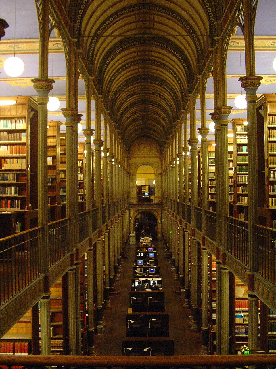 A photograph of Copenhagen University Library