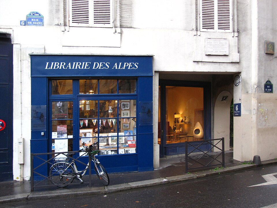 A photograph of Librairie des Alpes