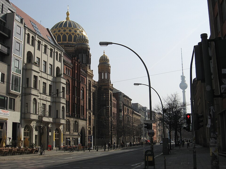 A photograph of New Synagogue Berlin