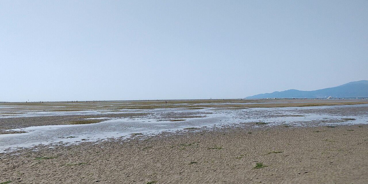 A photograph of Spanish Banks