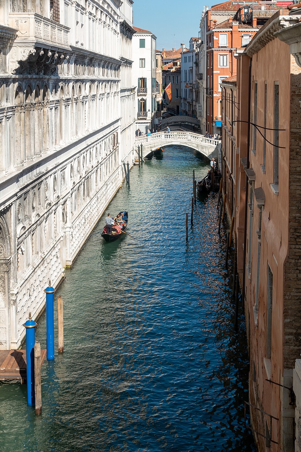 A photograph of Bridge of Sighs