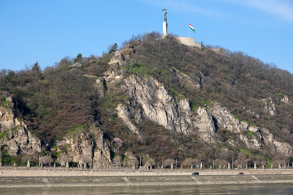 A photograph of Gellért Hill